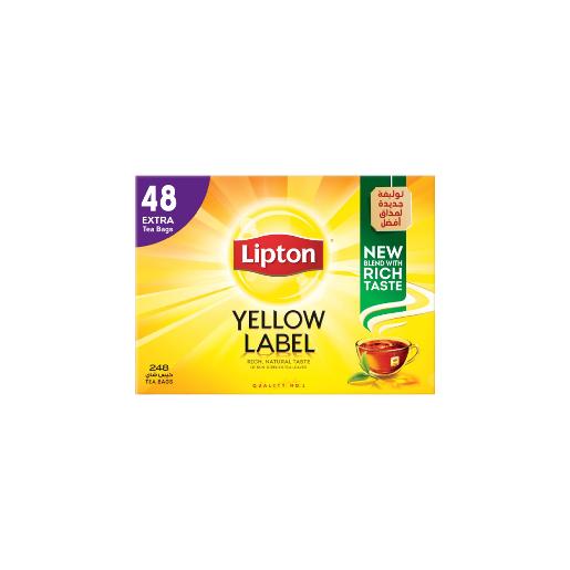 Lipton Yellow Label Tea Bag 200pc + 48pc
