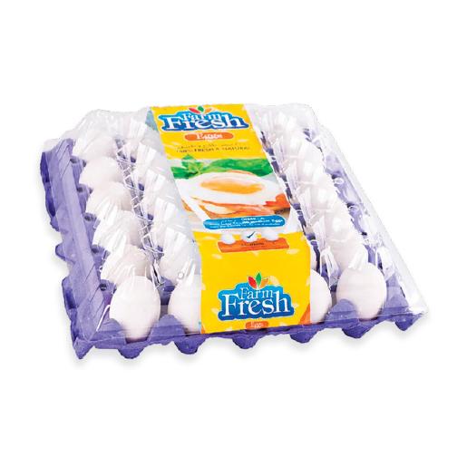Farm Fresh White Eggs Medium 30pc
