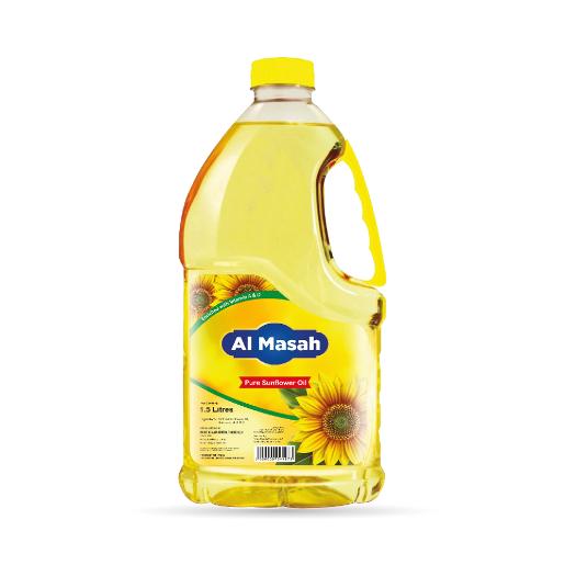 Al Masah Sunflower Oil 1.5Ltr