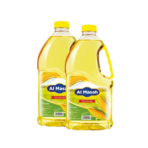 Al Masah Corn Oil 1.5Ltr × 2pc