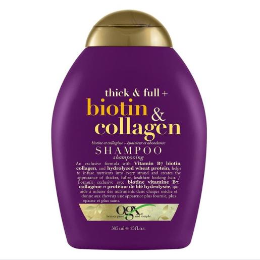 Ogx Shampoo Brotin &Collagen 385 ml