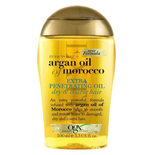 Ogx moroccan argan hair oil extra protein 100ml