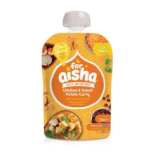 For Aisha Chicken Potato Curry Baby Food 130 gm