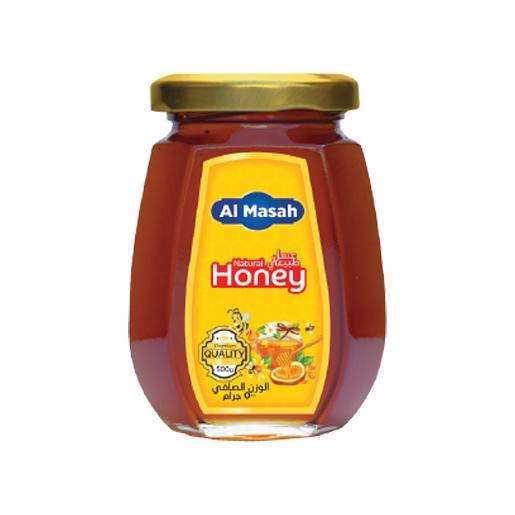 Al Masah Natural Honey Glass 500gm
