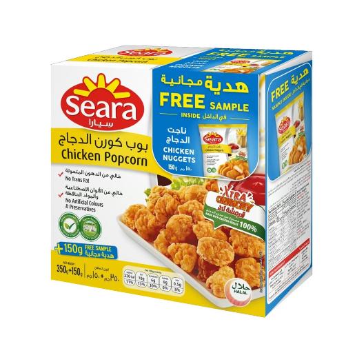 Seara Chicken Popcorn 350gm + Nuggets 150gm Free