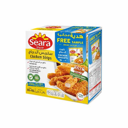 Seara Chicken Strips 350gm + Nuggets 150gm Free