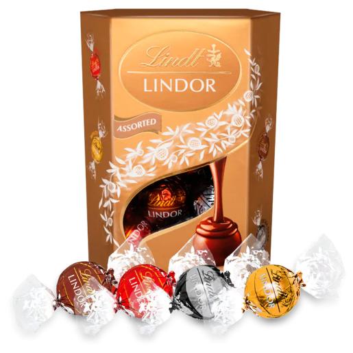 Lindt Lindor Chocolate Balls Assorted 337gm