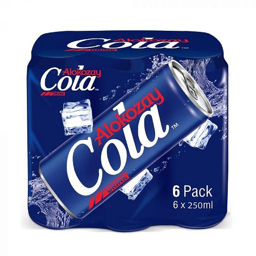 Alokozay Cola Soft Drink 250ml x 6 pcs