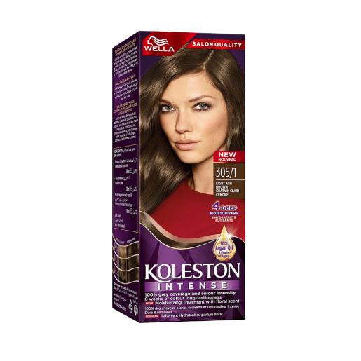 Wella Koleston Intense Hair Color 305/1 Light Ash Brown