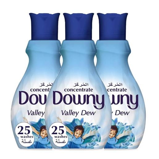 Downy Fabric Softener Concentrate Valley Dew 1Ltr × 3pc