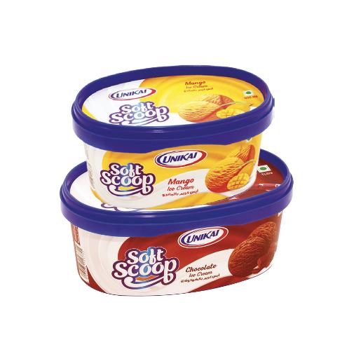 Unikai Ice Cream Assorted 1Litre + 500ml