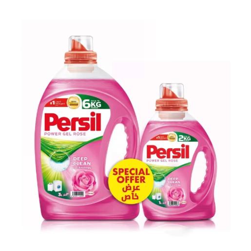 Persil detergent Power Gel Rose Deep Clean 2.9Ltr +1Ltr