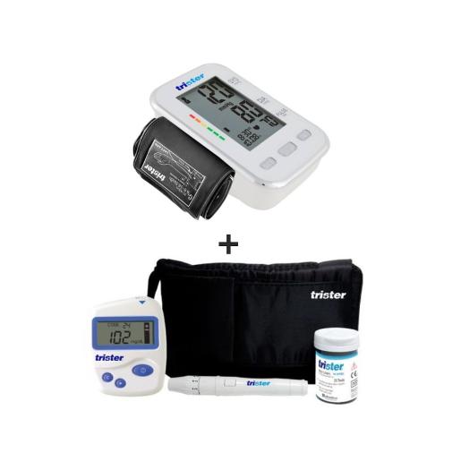 Trister Blood Pressure Monitor + Blood Glucose Monitoring