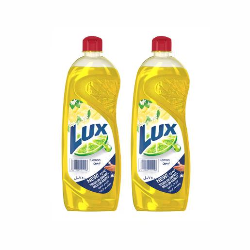 Lux Dishwashing Liquid Lemon 2 x 725ml