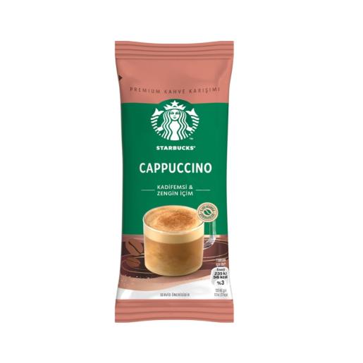Starbucks Cappuccino Premium Instant Coffee Rich Velvety 14gm