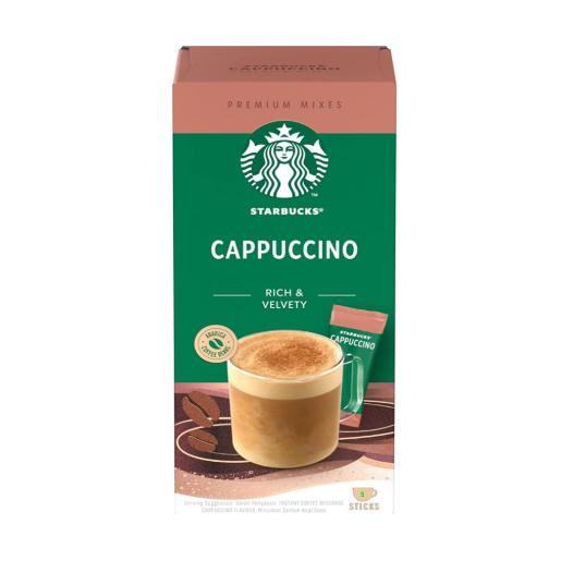 Starbucks Cappuccino Premium Instant Coffee Rich Velvety 14gm × 5pc