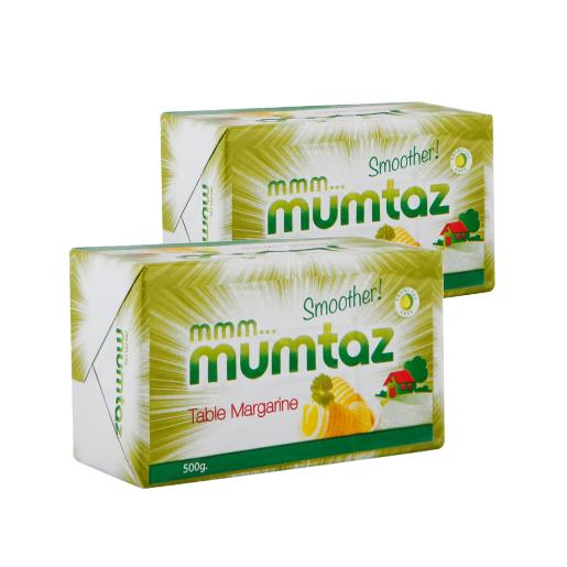 Mumtaz Table Margarine 500gm × 2pc