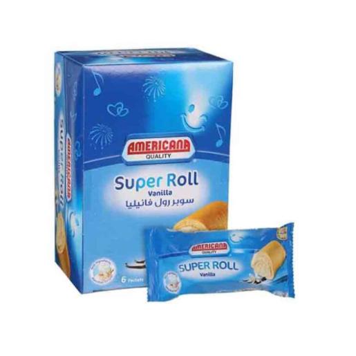 Americana Super Roll Vanilla 60 gm 5+1 Free