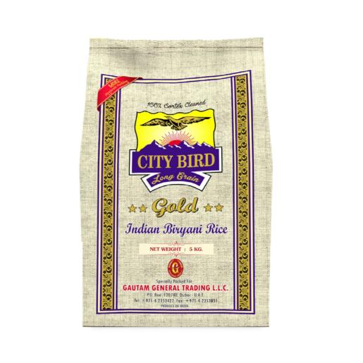 City Bird Gold LG Indian Biryani Rice 5kg