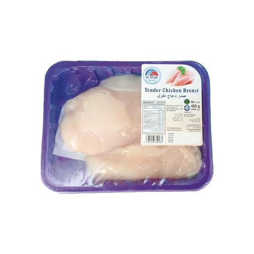 Al Falaq Chilled Tender Chicken Breast 400gm