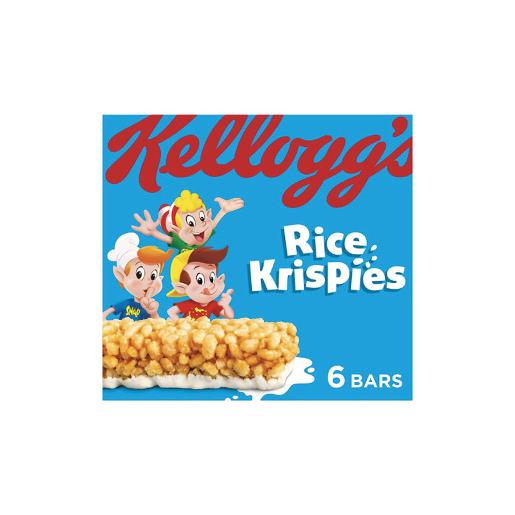 Kellogg Rice Krispies Cereal & Milk Bars 20gm 6s