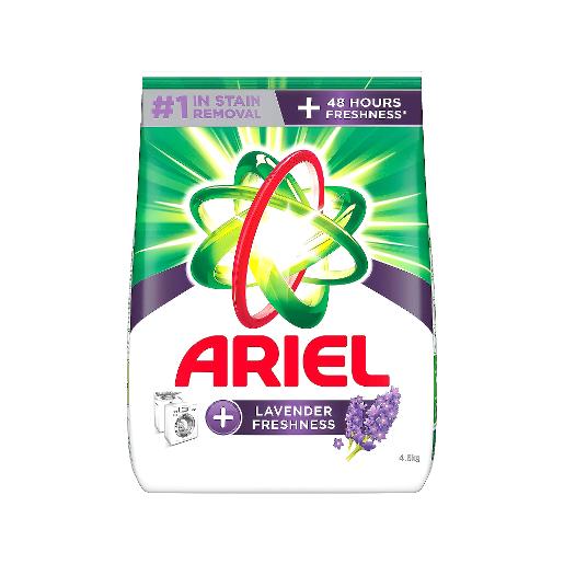 Ariel Washing Powder Front Load +48H Lavender Freshens 4.5kg