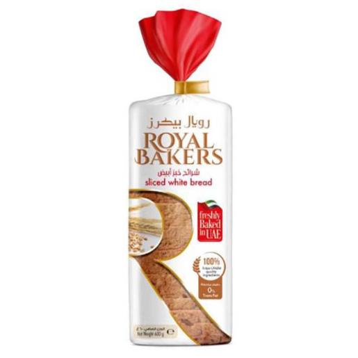 Royal Bakery White Sliced Bread Large 625gm