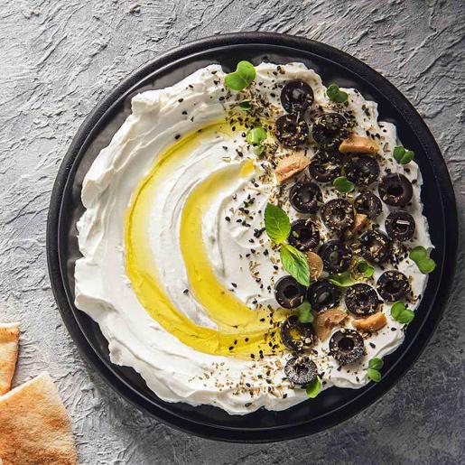 Labneh Fresh With Olive