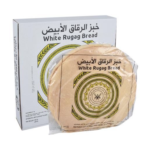 Kuwait White Rugag Bread 350gm × 8pc