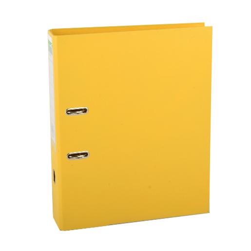 Psi 2 Side PP Box FileF/S 8CM Yellow