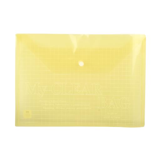 Psi My Clear Bag A4 Yellow