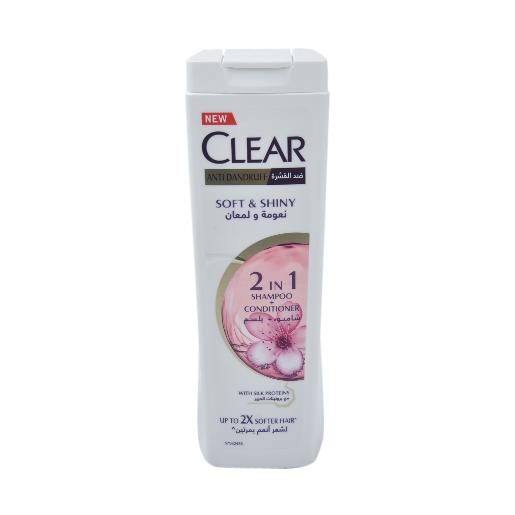 Clear Shampoo A/D 5X Soft&Shiny 400ml