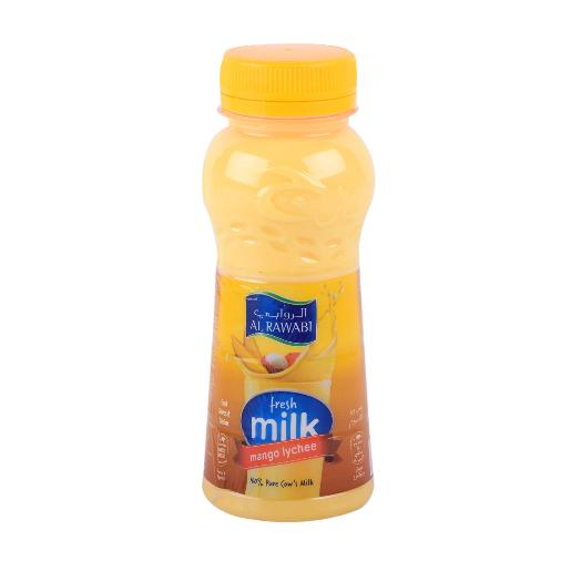 Al Rawabi Mango Lychee Milk 200ml