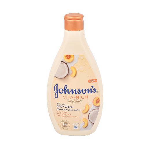 Johnson's Vita Rich Body Wash With Yoghurt Peach &Coconut 400ml