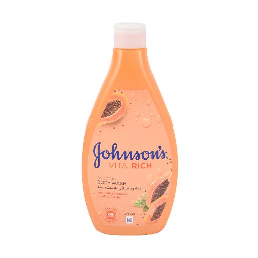 Johnson's Vita Rich Body Wash Soothing Papaya 400ml