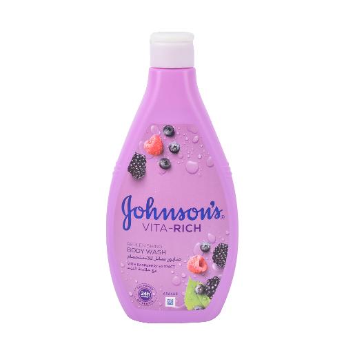 Johnson's Vita Rich Body Wash Raspberry 400ml