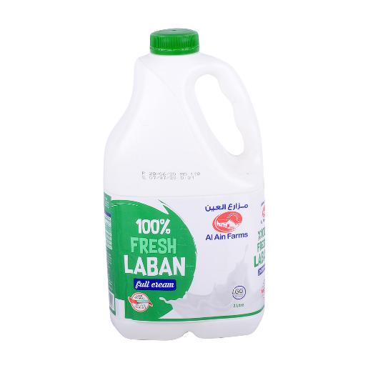 Al Ain Fresh Laban Full Cream 2Ltr