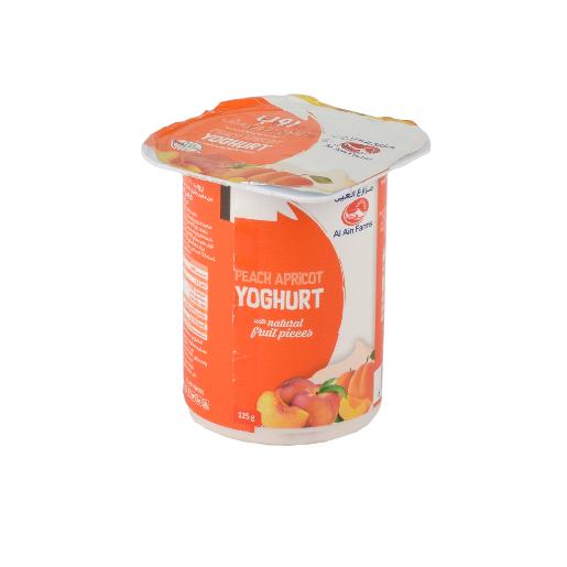 Al Ain Fresh Yoghurt Peach Apricot 125g