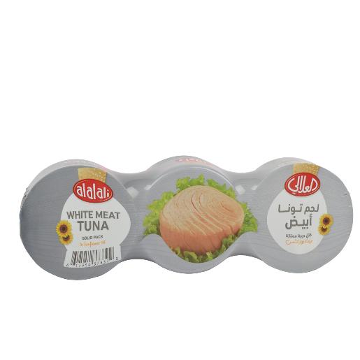 Al Alali White Meat Tuna Sunflower Oil 3 x170g