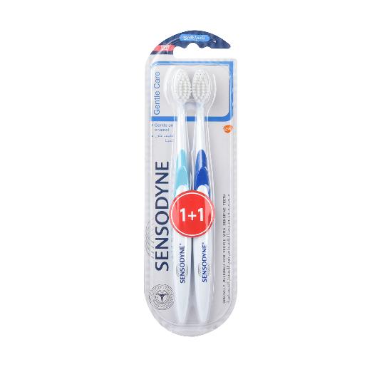Sensodyne Tooth Brush Gentle Care Soft  1+1