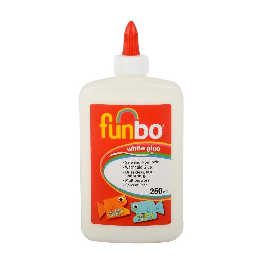 Funbo White Glue 250ml FO-GW-250