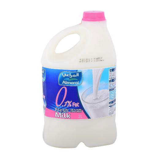Al Marai Fresh Milk Skimmed 2Ltr