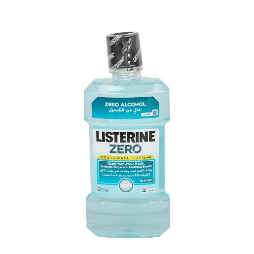 Listerine Mouth Wash Zero Mild Mint 500ml