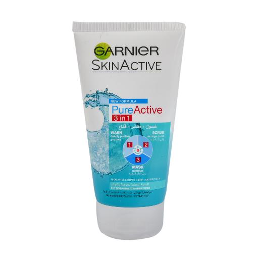 Garnier Skin Naturals 3 in 1 Pure Active 150ml