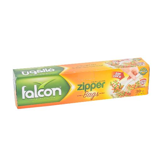 Falcon Zipper Freezer Bags 30cm x 40cm 30pcs