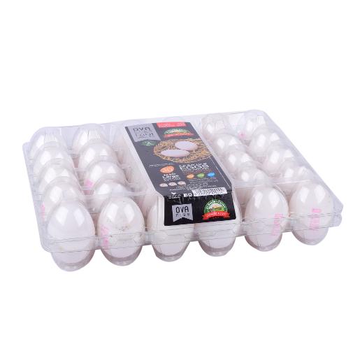Ova White Eggs Large 30's