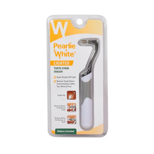 Pearlie White Tooth Stain Eraser Lighted