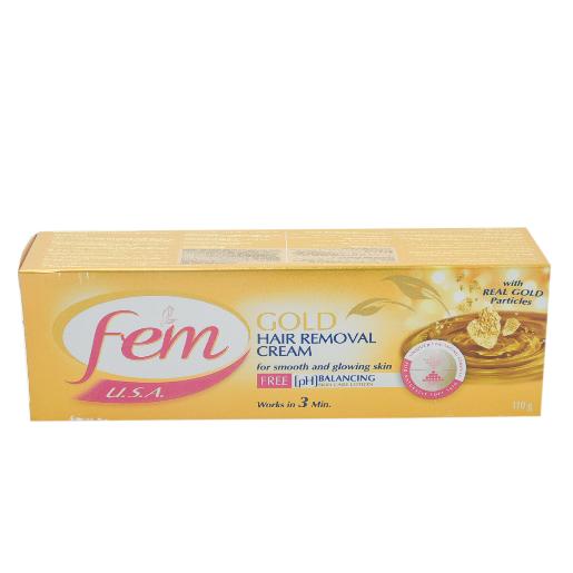Fem Hair Removal Cream Gold 110g