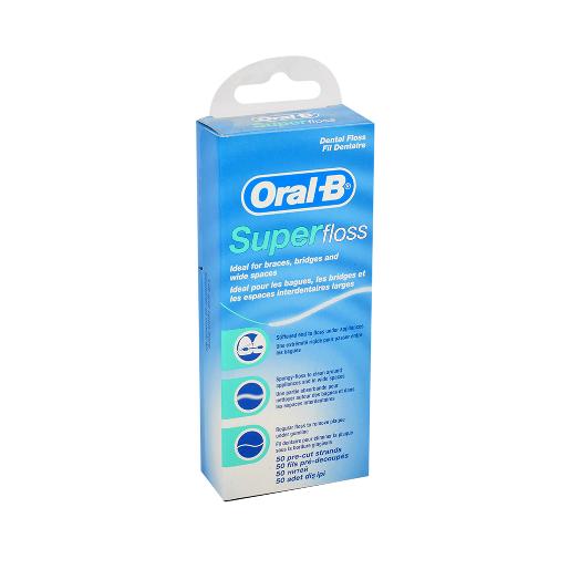 Oral-B Dental Super Floss 50pc