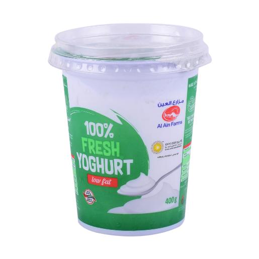 Al Ain Fresh Yoghurt Low Fat 400gm